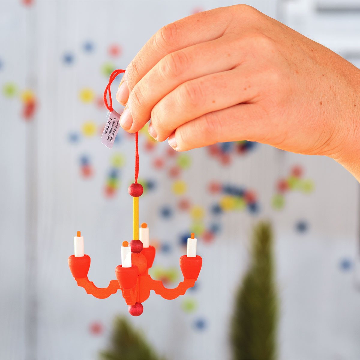 Erzgebirge Chandelier (3D) Christmas tree decoration